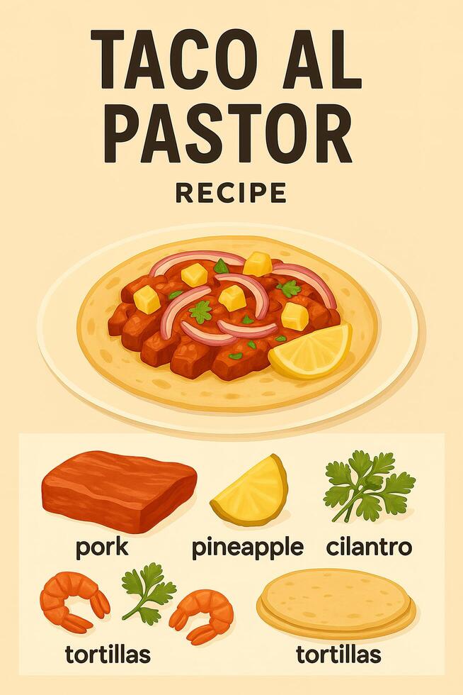 Taco al pastor recipe photo