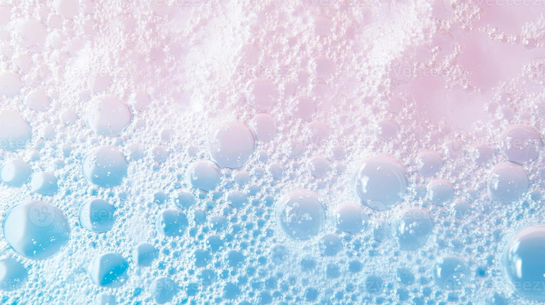 Pastel pink and blue bubble texture background creates an airy, soft atmosphere ideal for creative projects and designs photo