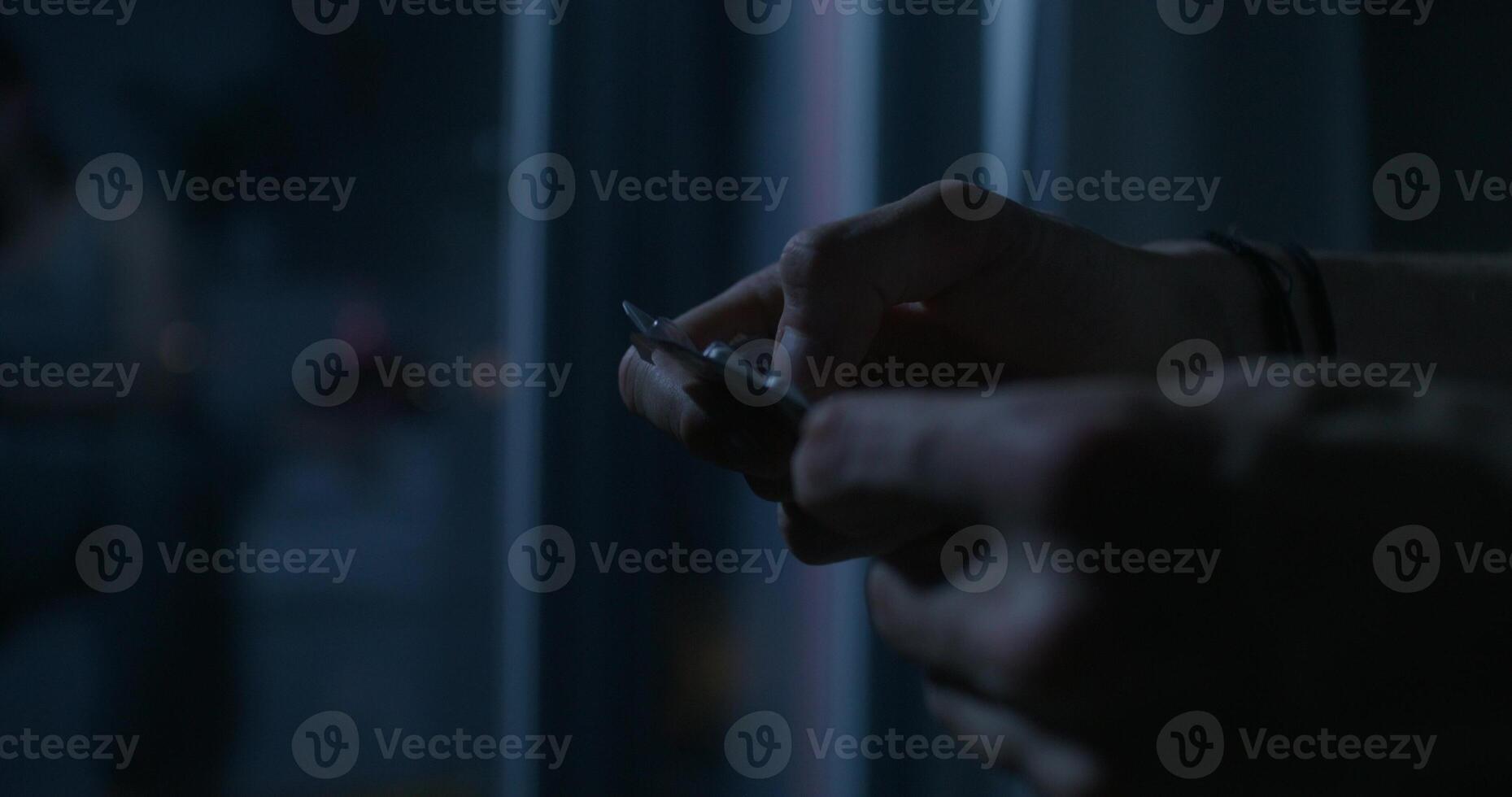 A man takes pills photo