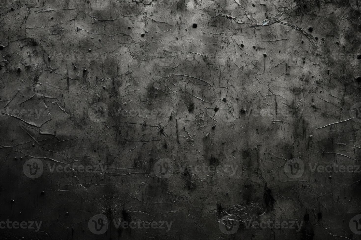 abstract black textured background with scratches and cracks. photo