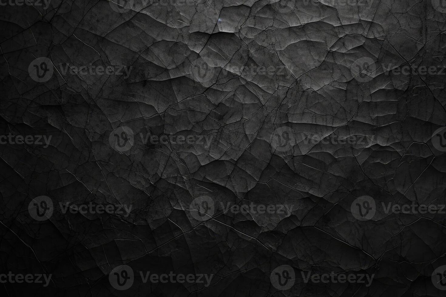abstract black textured background with scratches and cracks. photo
