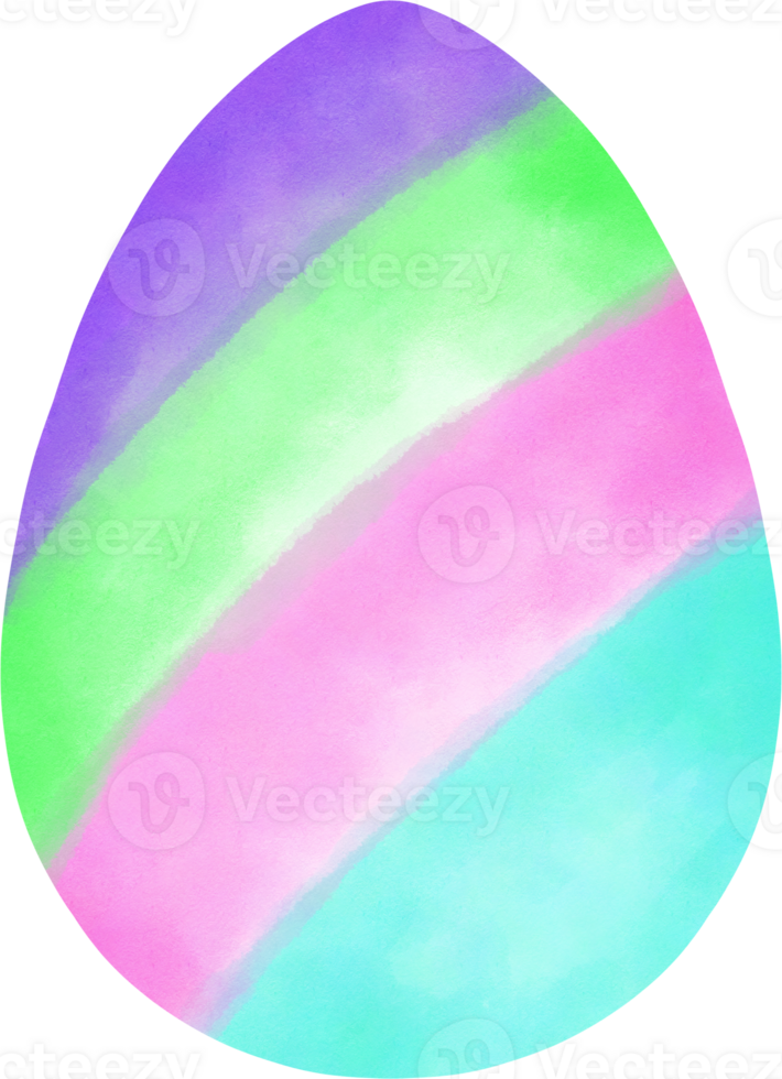 Easter Egg Striped Pastel Cute drawing png