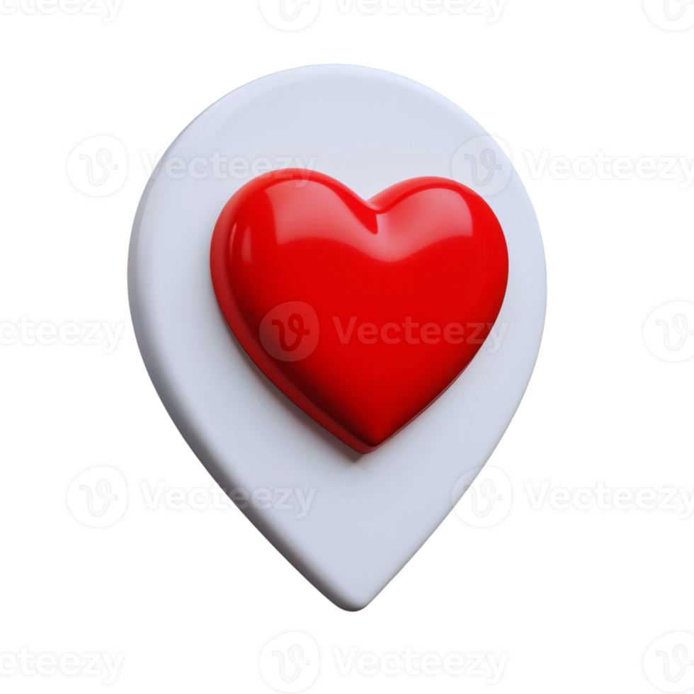 Heart-shaped icon representing love and affection png