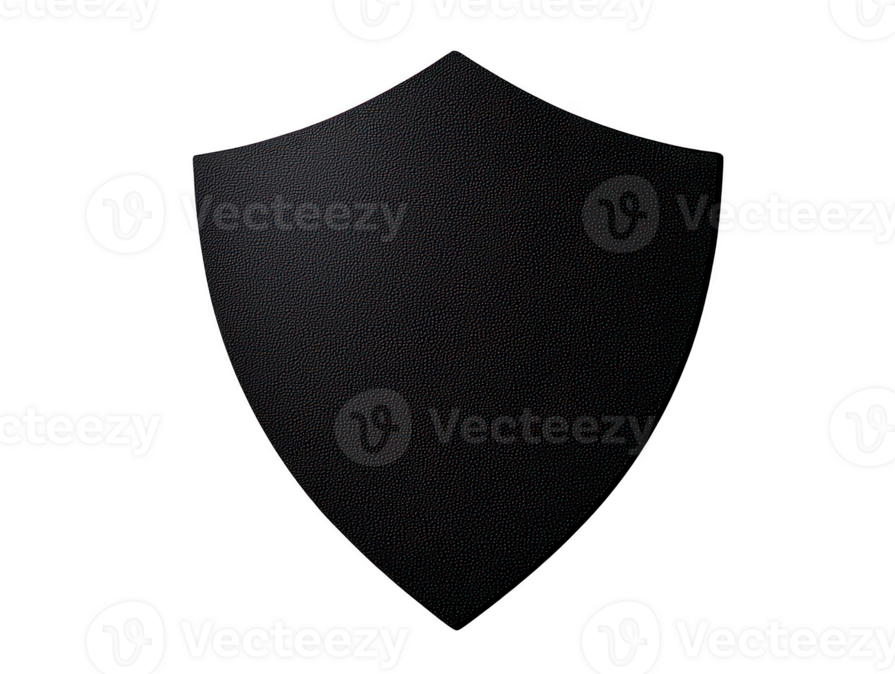 A simple black shield shape, symbolizing protection and security, can be used various designs and contexts. This versatile graphic element can represent strength and defense visual communication png