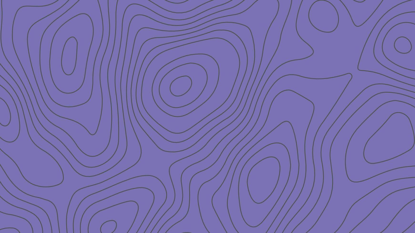 Purple Topographic Map Background with Contour Lines. Abstract Elevation Pattern for Design vector