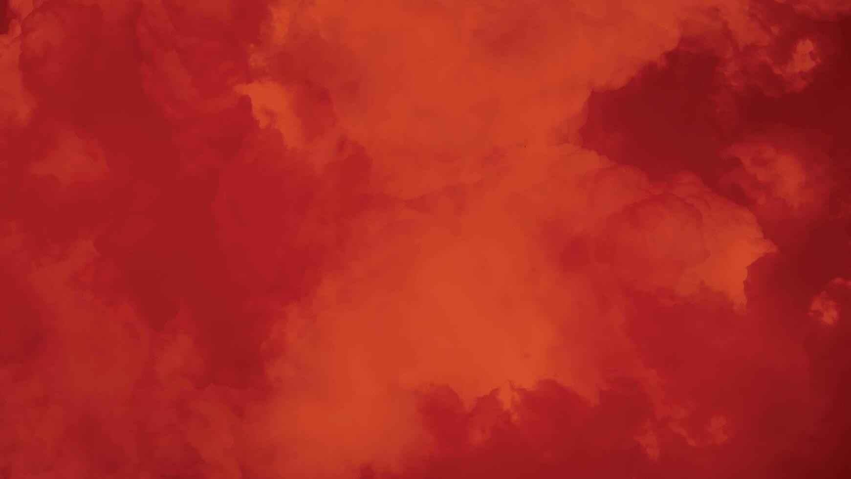 Fiery Red and Orange Cloud Texture. Abstract Smoke Background vector
