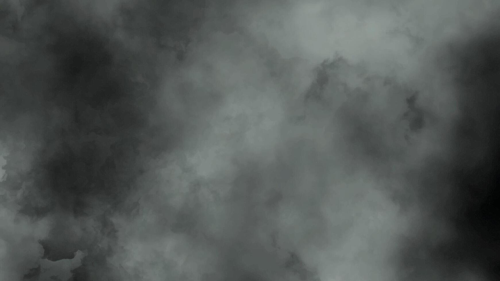 Mysterious Black and Gray Foggy Abstract Design vector