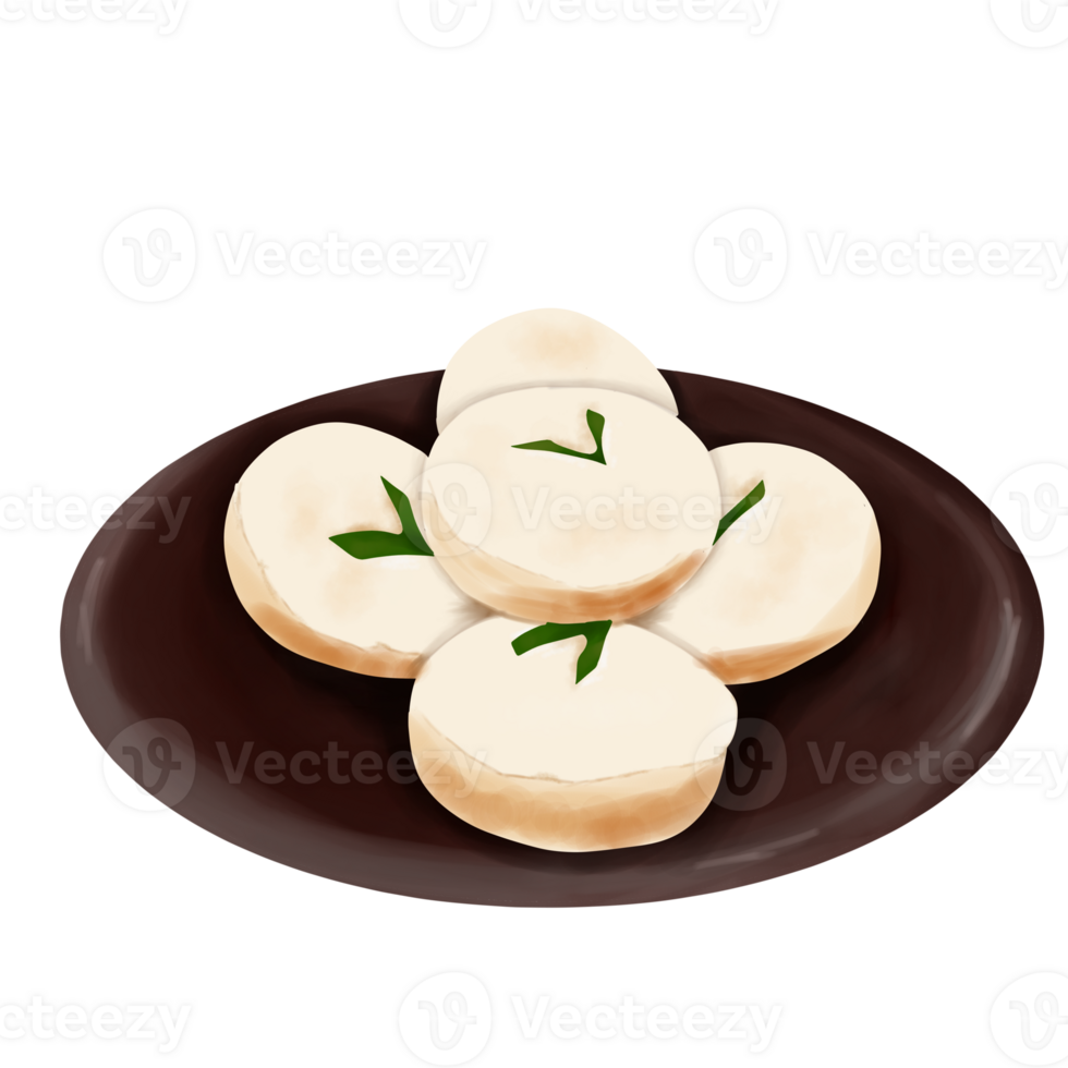 Traditional cake kue lumpur png