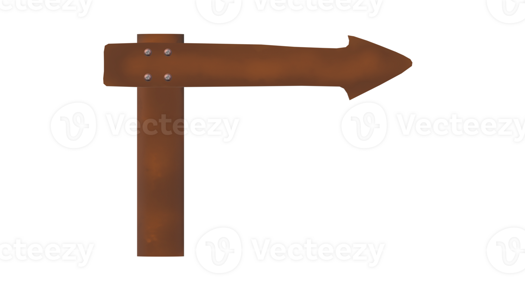an arrow pointing in the direction of a wooden sign png