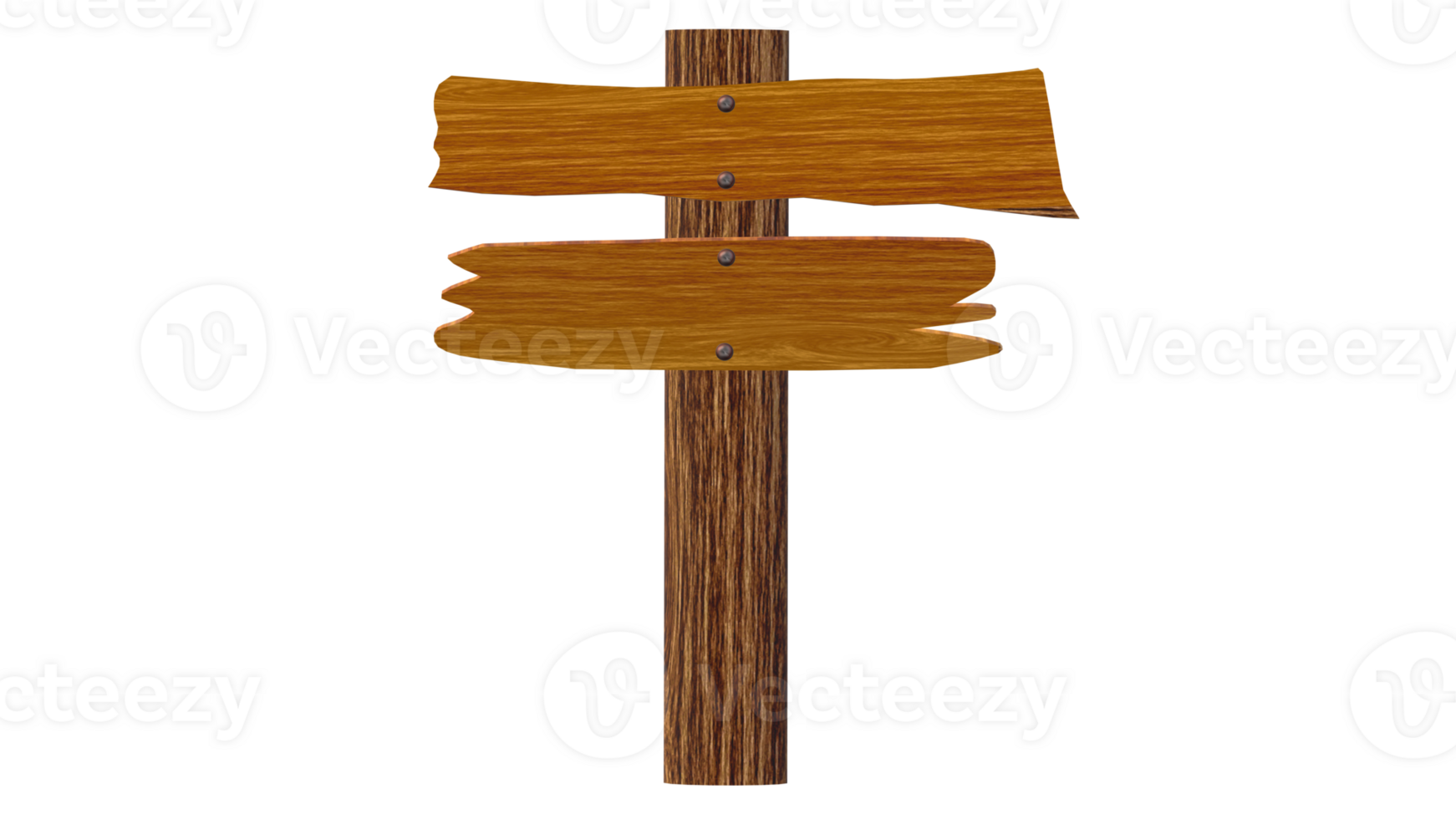 wooden signpost on a wooden post png