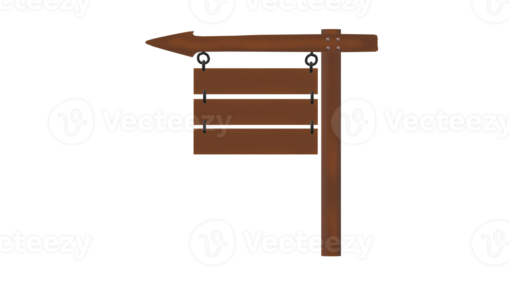 wooden signpost with arrow pointing png