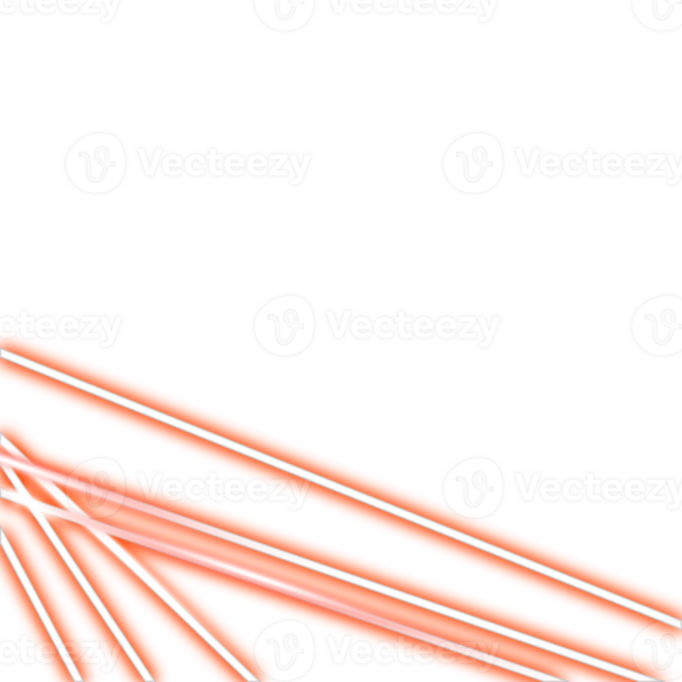 Neon Lines with Light Glow png