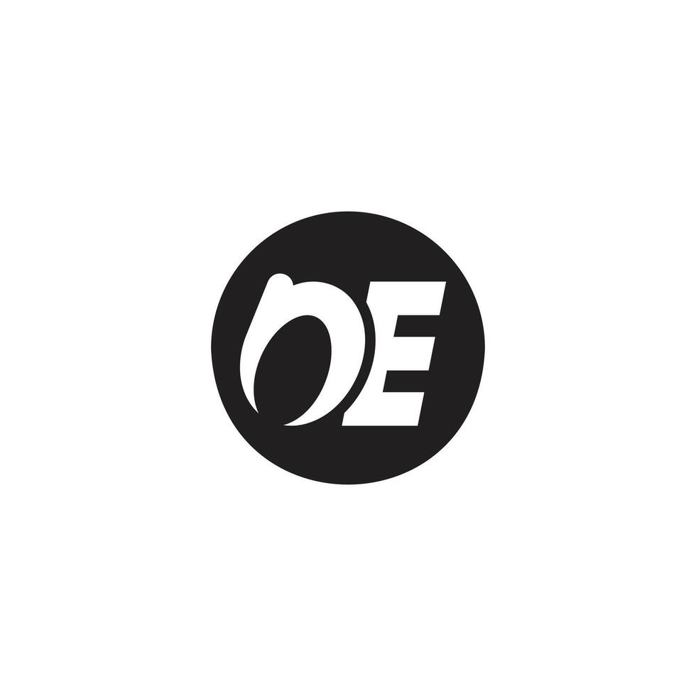 Dynamic EN or NE Logo Crafted for Startups and Visionaries vector