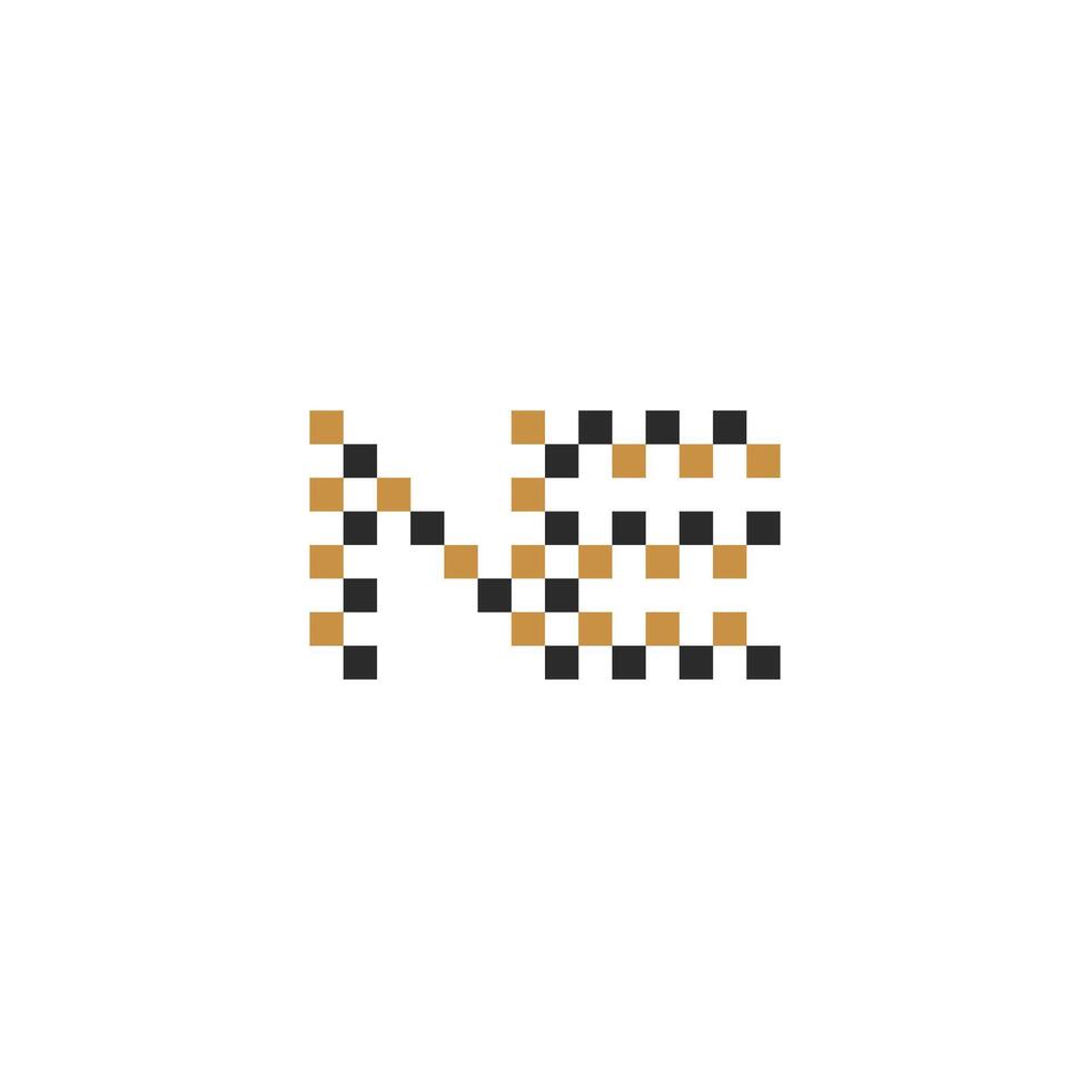 Bold and Memorable EN NE Lettermark for Strong Identity vector