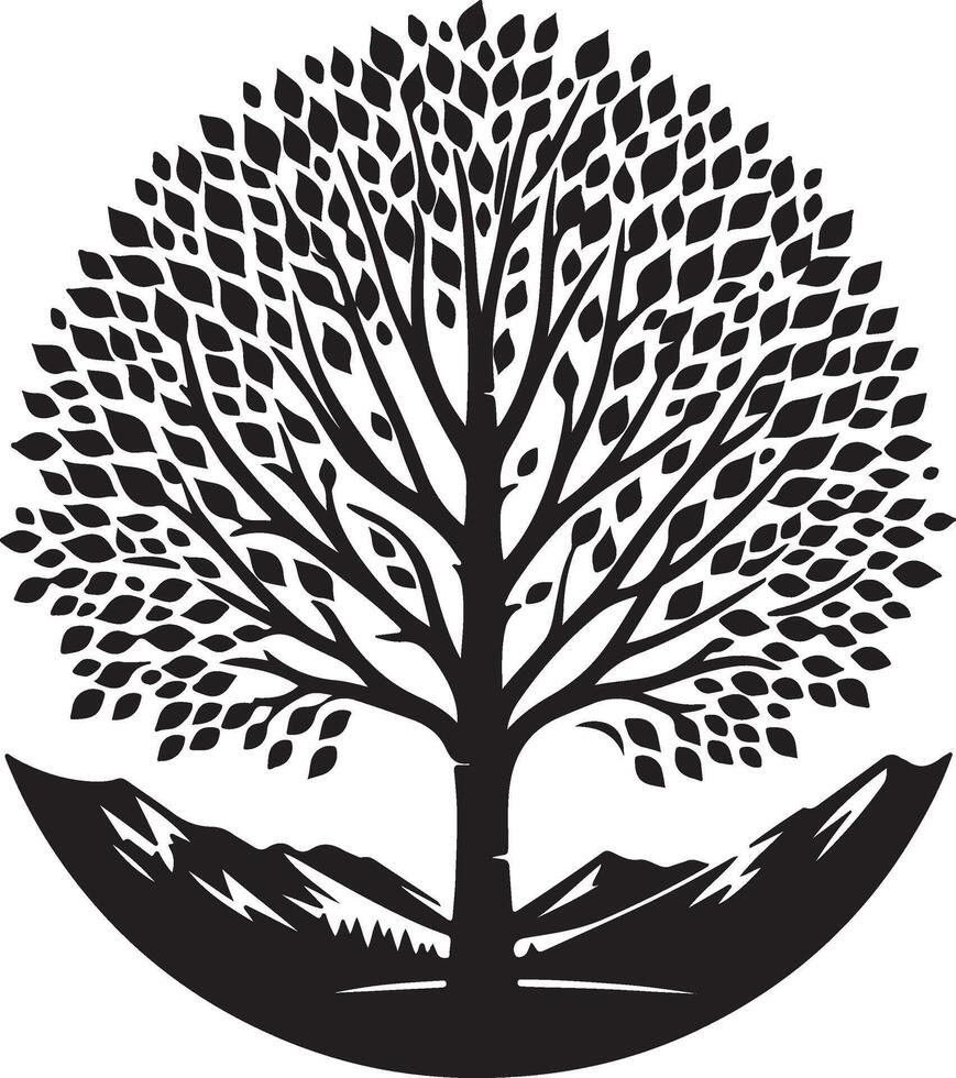 tree of life illustration vector