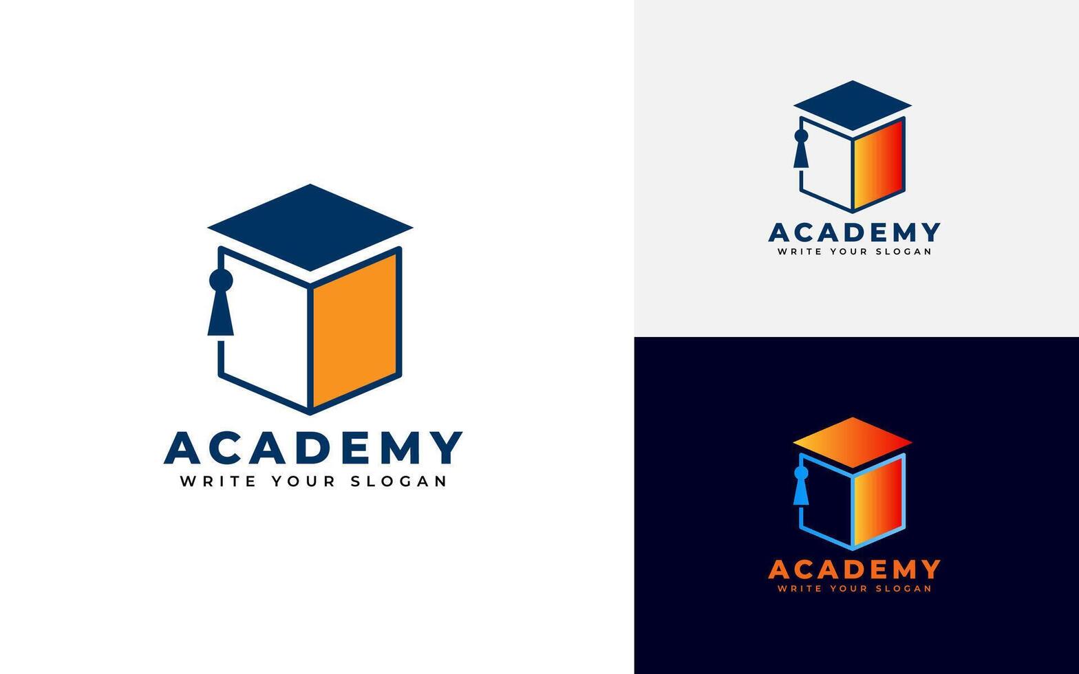 Education logo design Template illustration vector