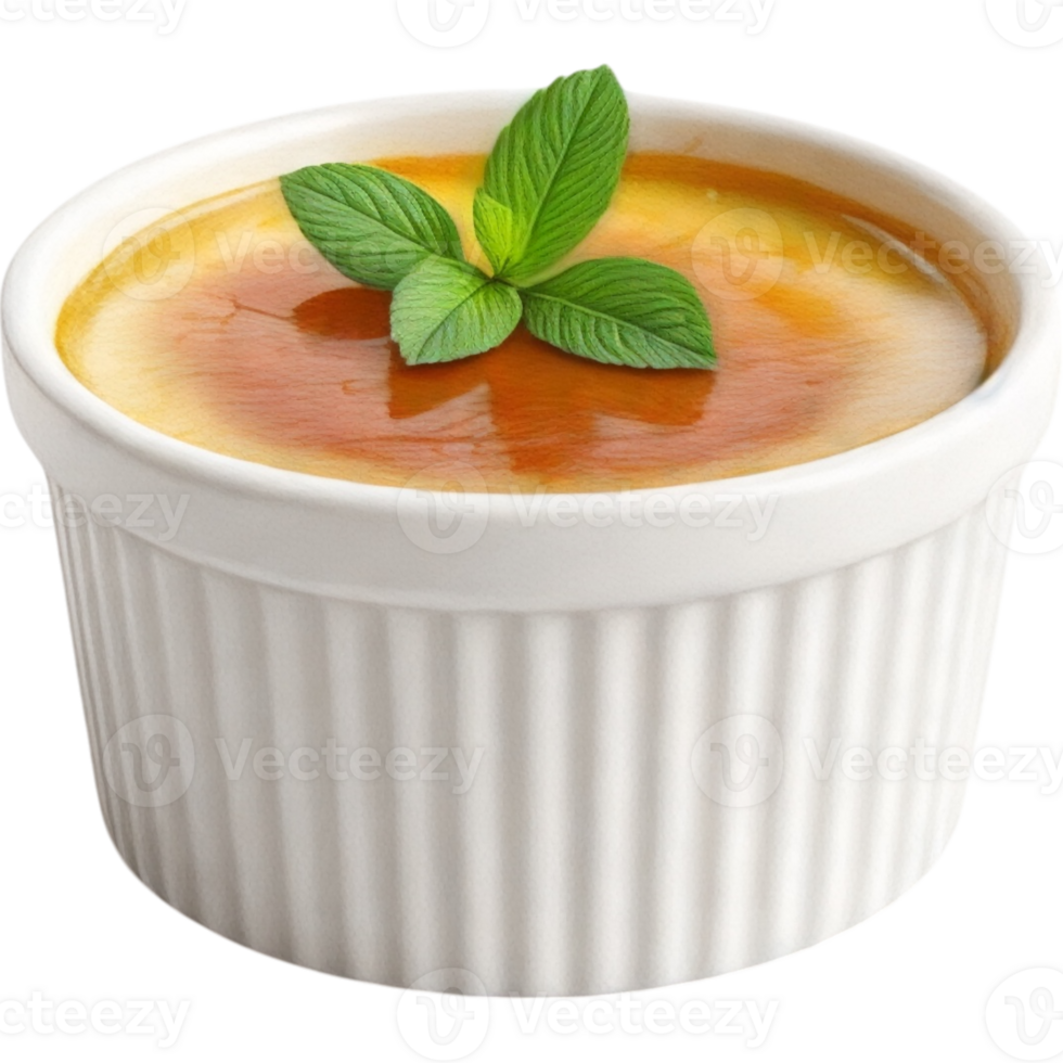 Classic Creme Brulee Dessert png