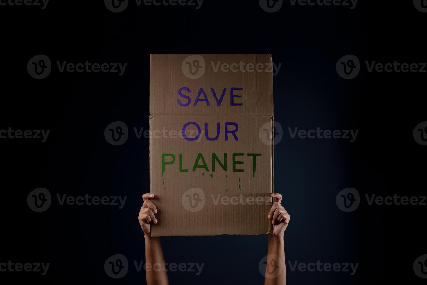 Environmental Concepts. Protest , Activism or Expression for Protect the Earth from a Global Climate Changel photo
