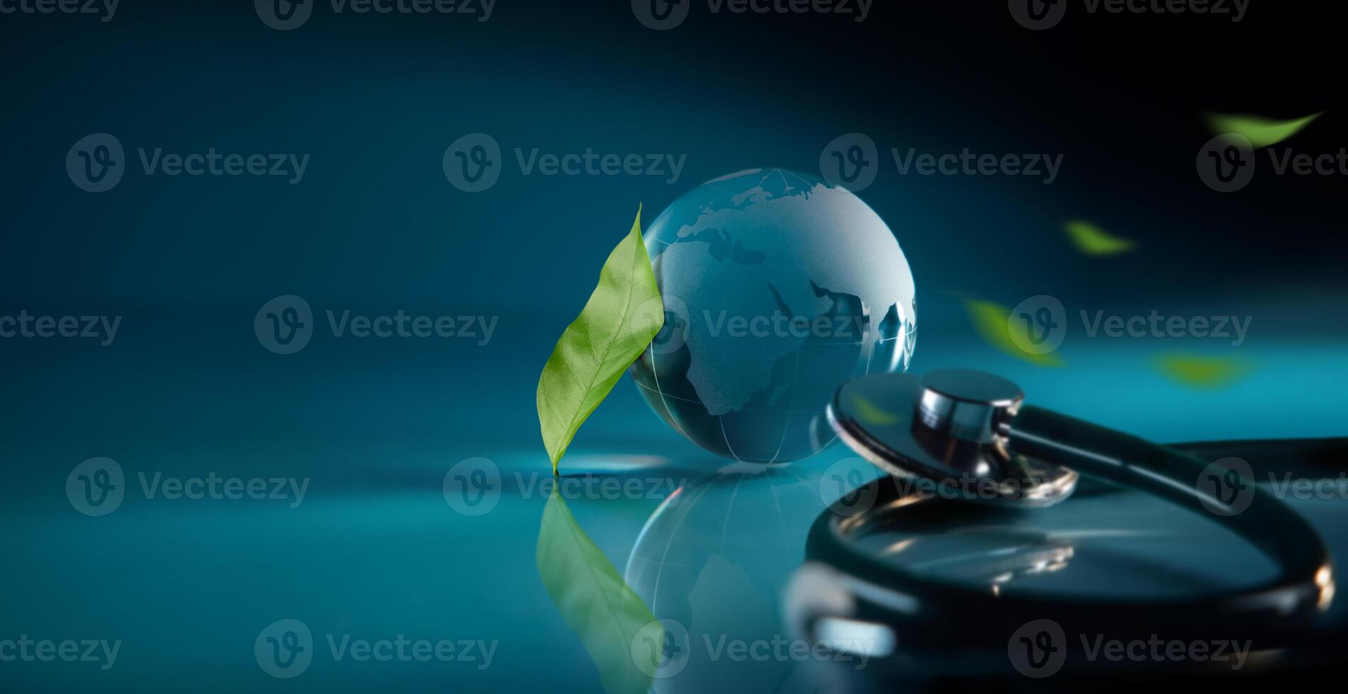 World Environmental Concepts. Health Care of a Nature Concept, Renewable and Eco-friendly photo
