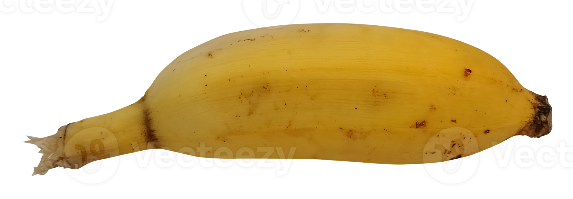 Banana, isolated on clear background png