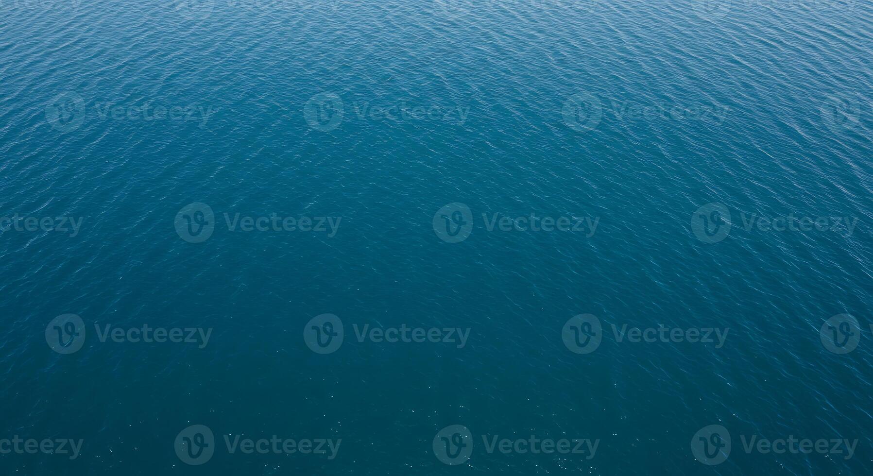 Aerial View of Calm Blue Ocean Water with Gentle Ripples photo