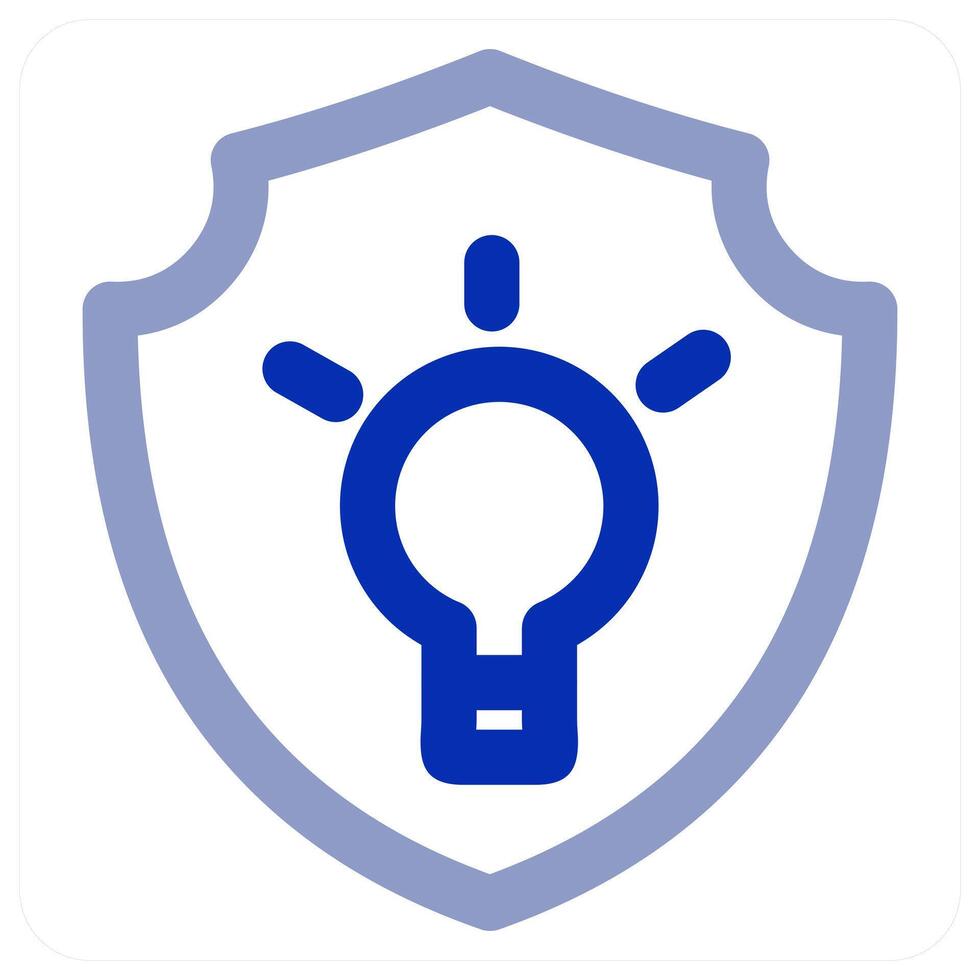 Idea Protection concept icon vector