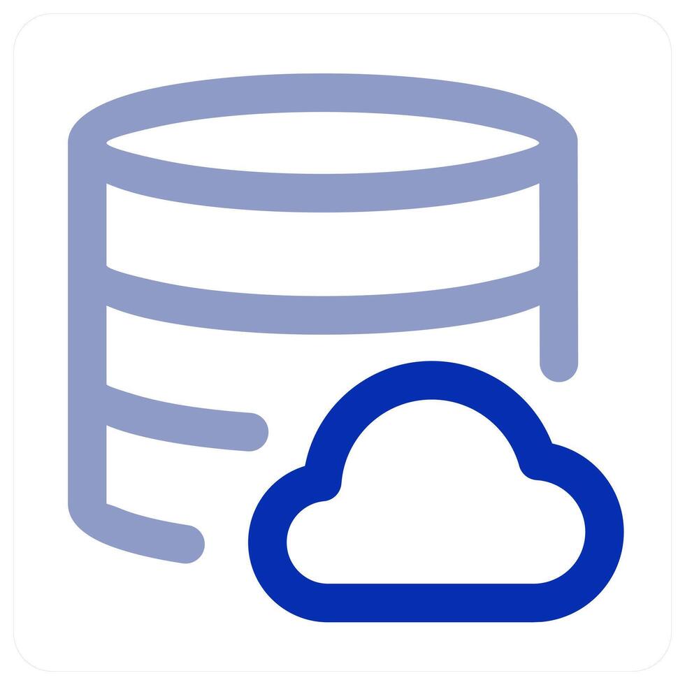 Server Cloud icon concept vector