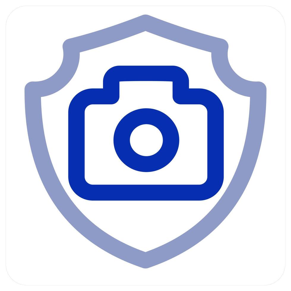 Camera Security icon concept vector