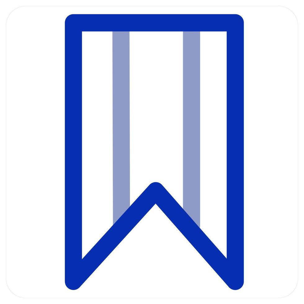 Bookmark icon concept vector