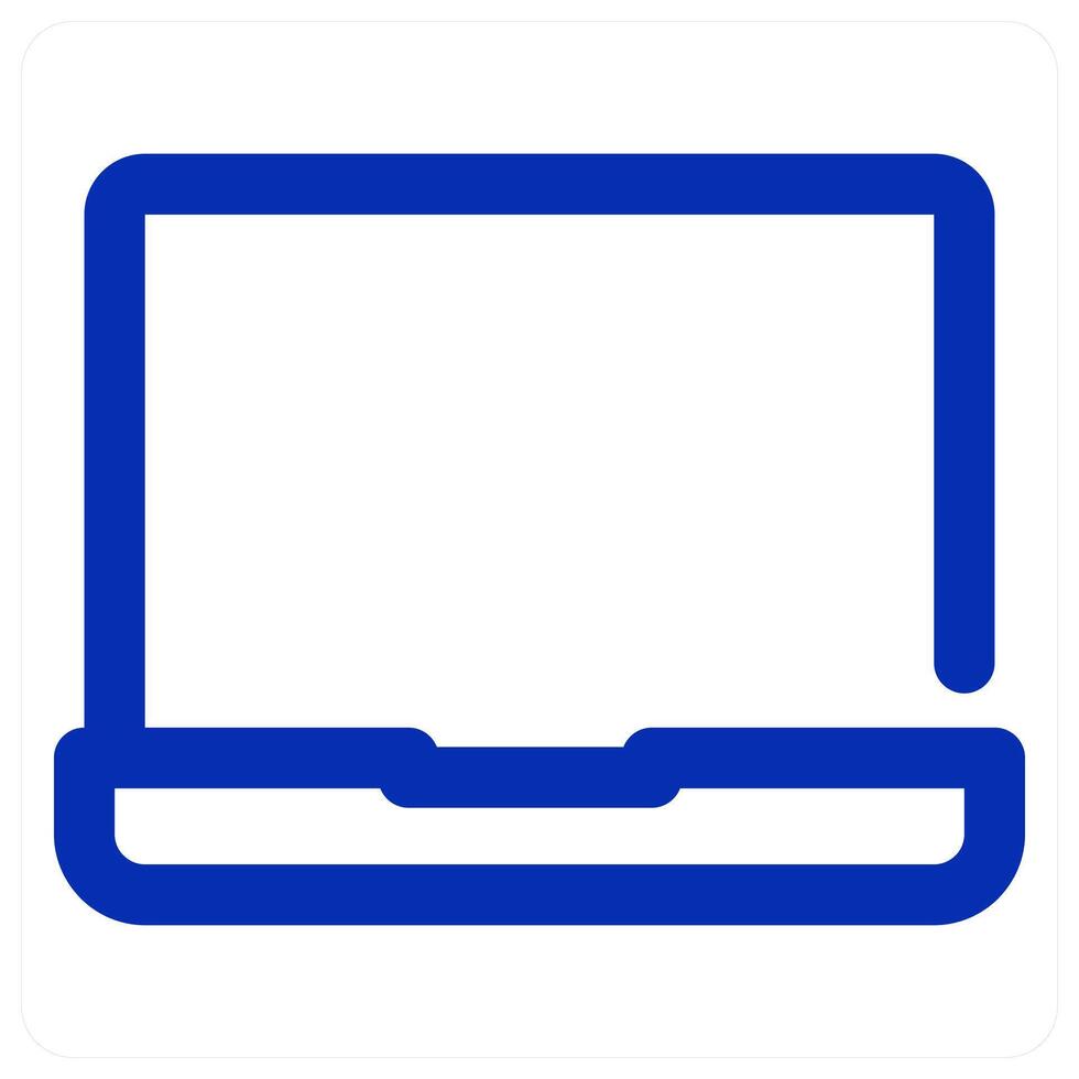 Laptop and technology vector
