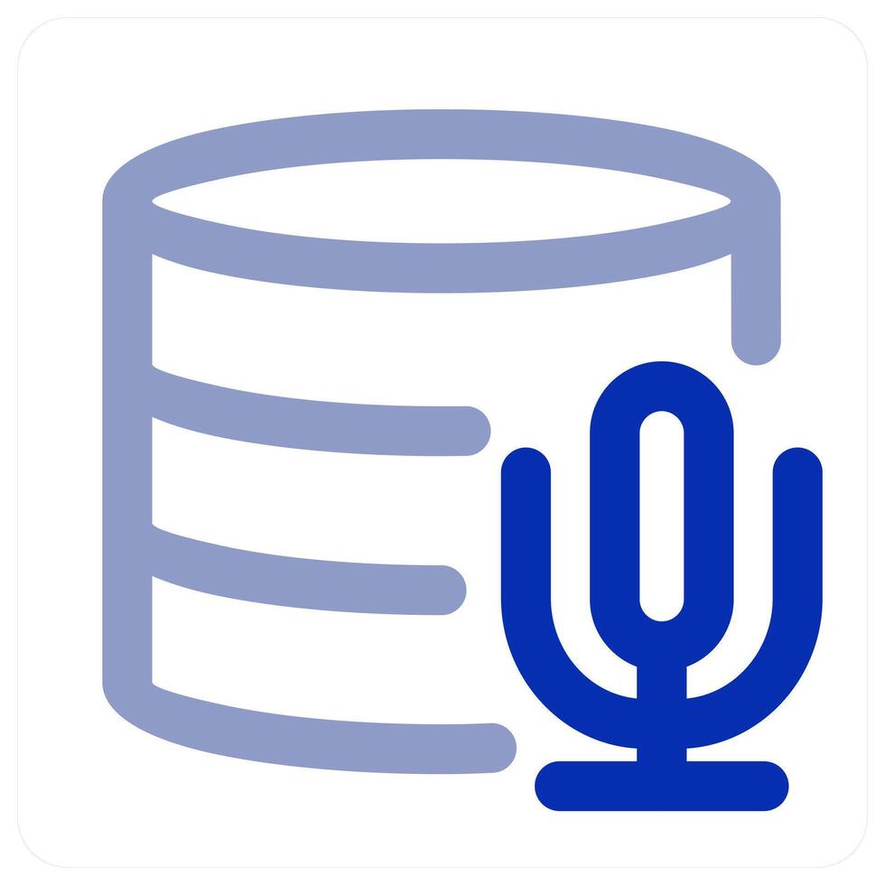 Server and database icon vector