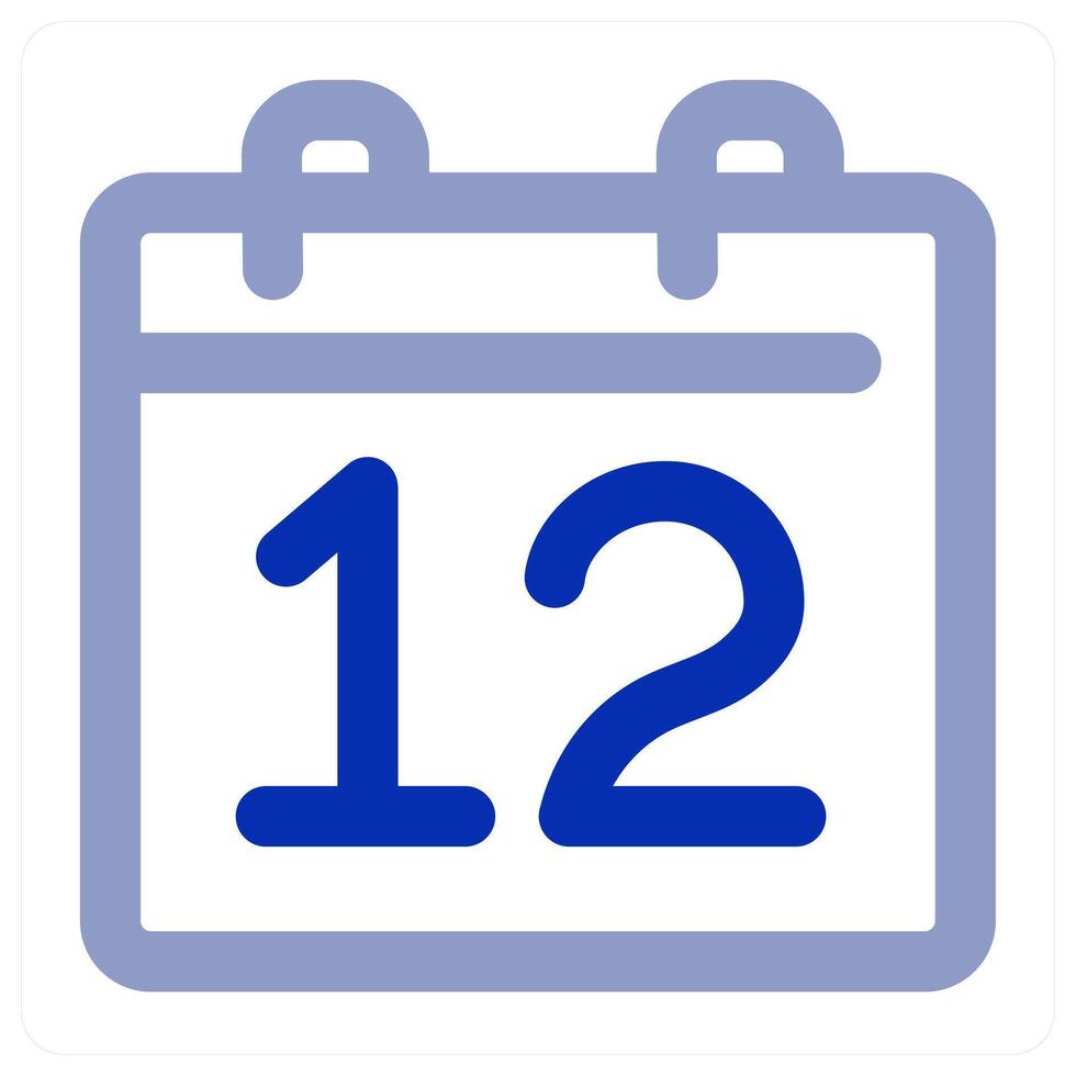 Calendar and planner icon vector