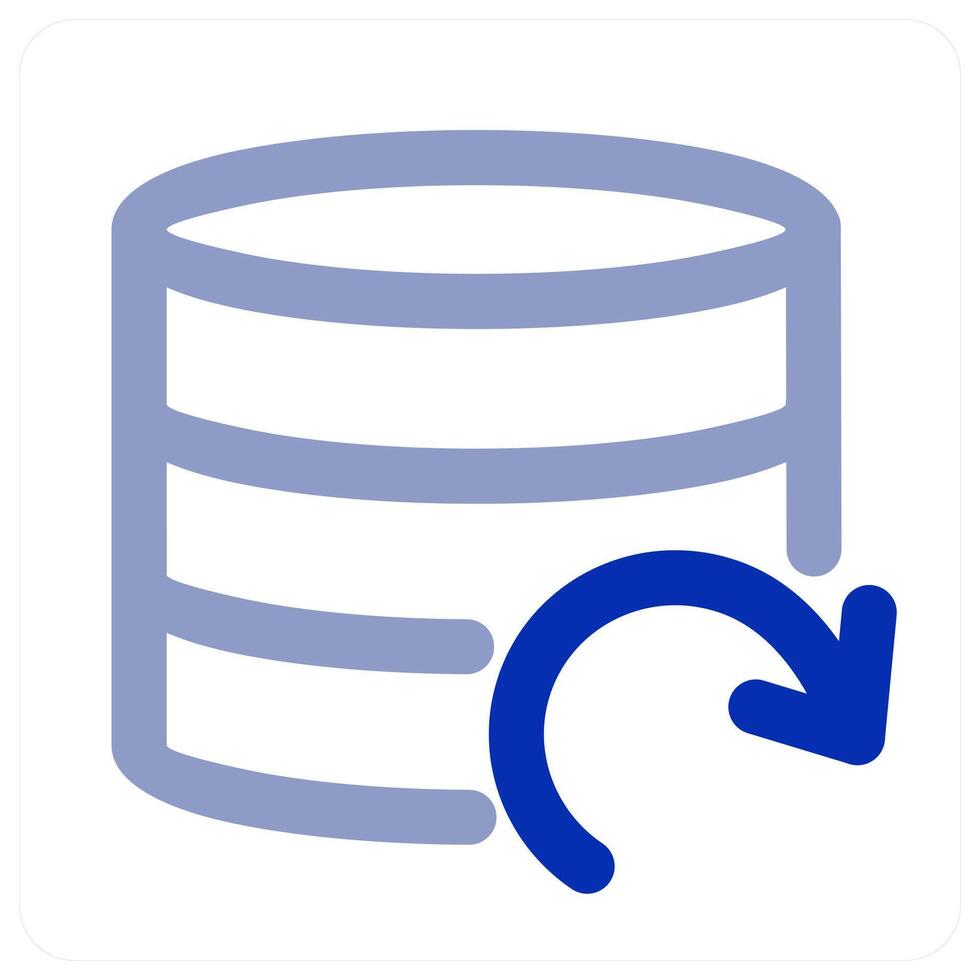Server Update and refresh icon vector