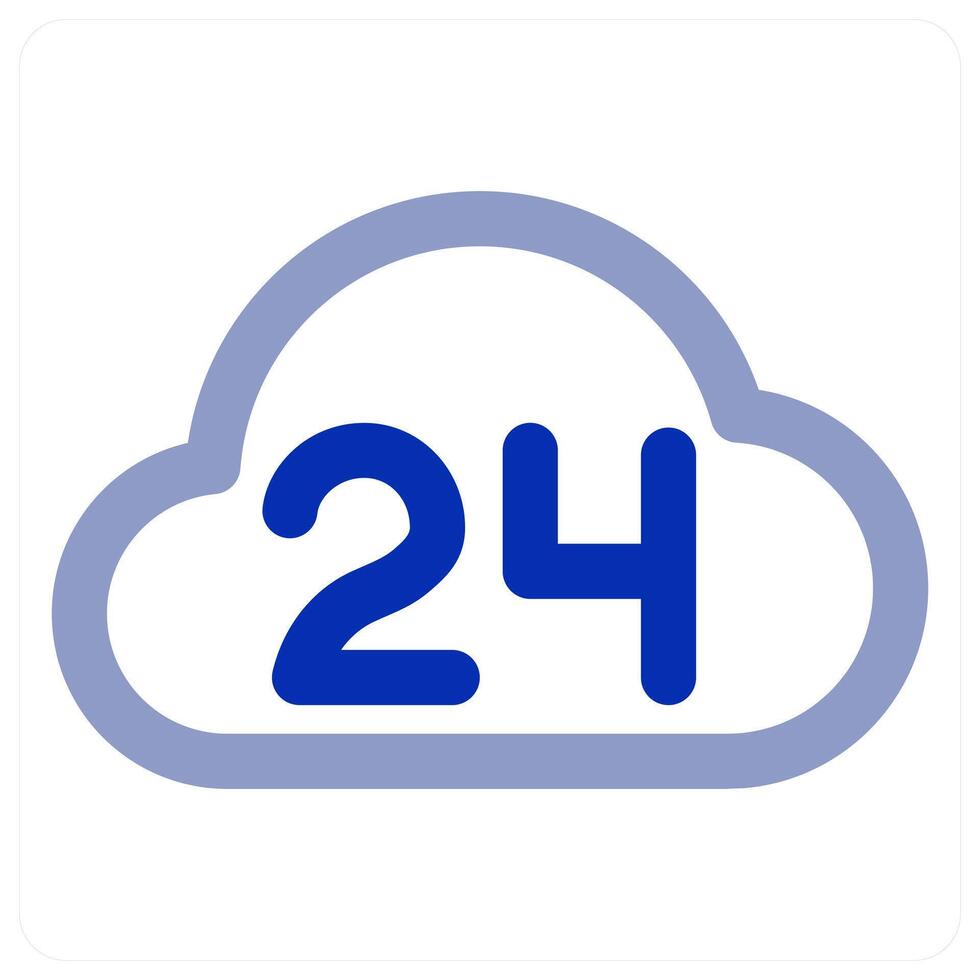 Cloud Service and hosting vector
