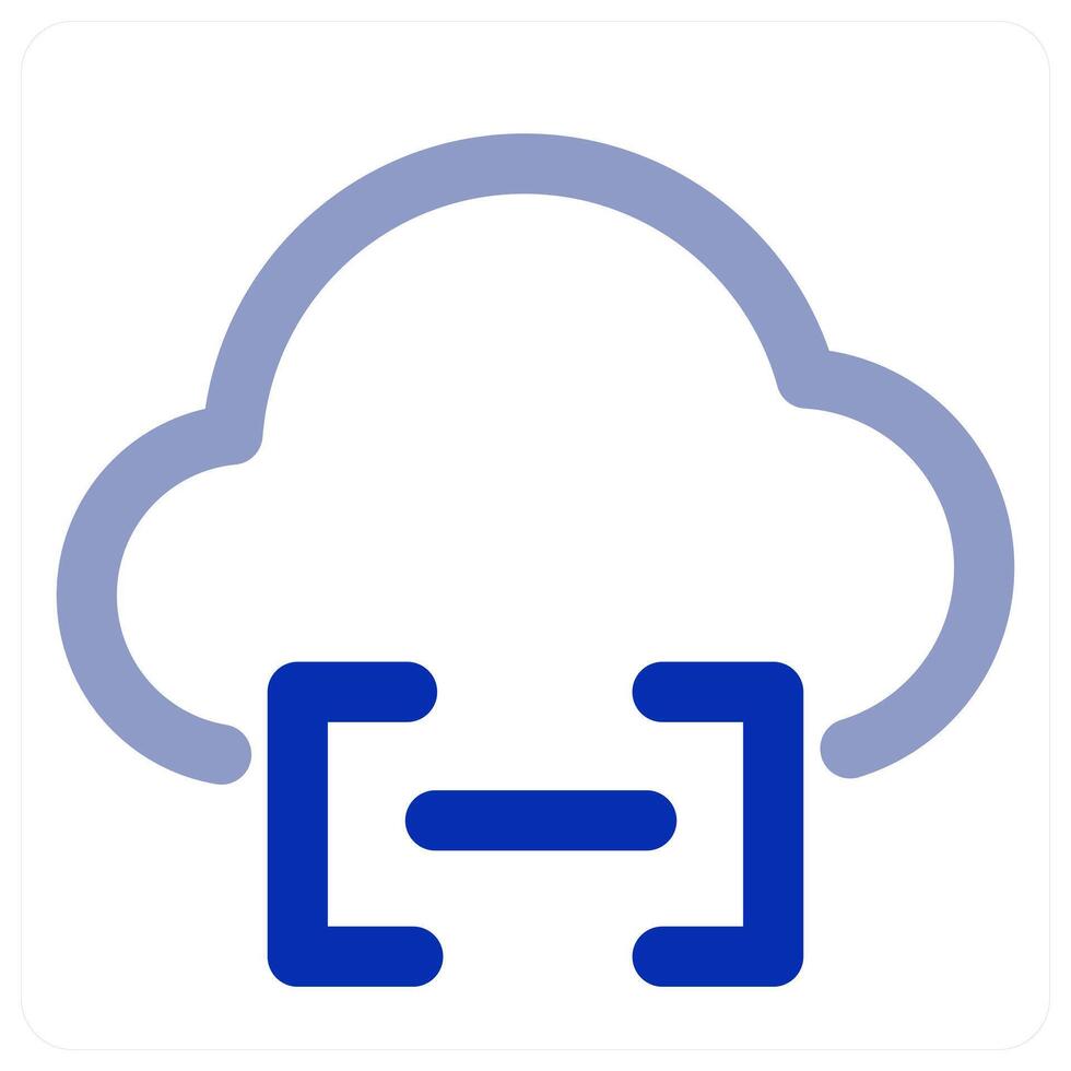 Cloud and weather icon vector