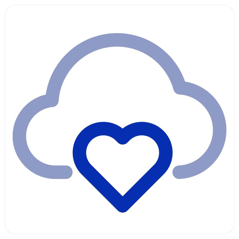 Favorite Cloud and storage vector