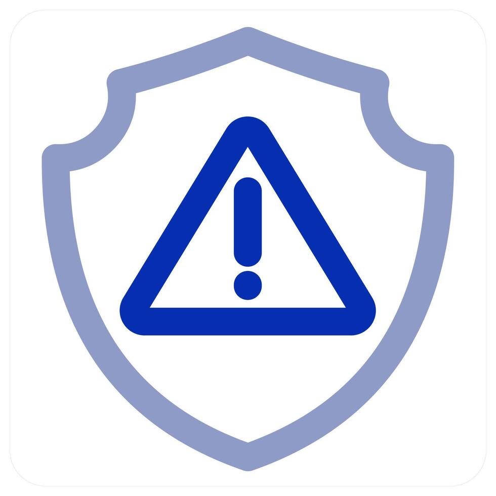 Alert Security icon concept vector