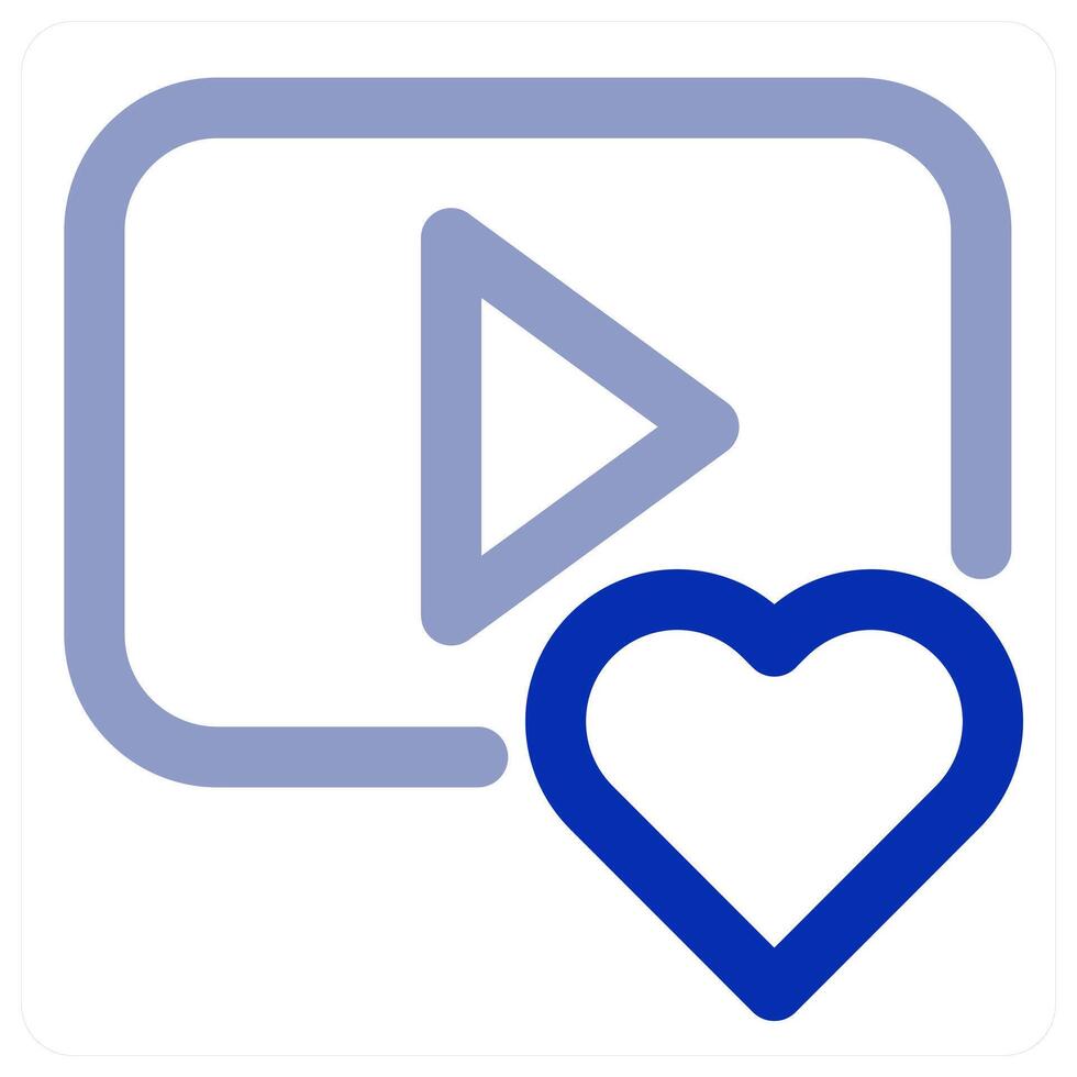 Favorite and clip icon vector