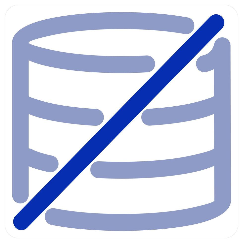 Server Prohibited Server Prohibited and blocked icon vector