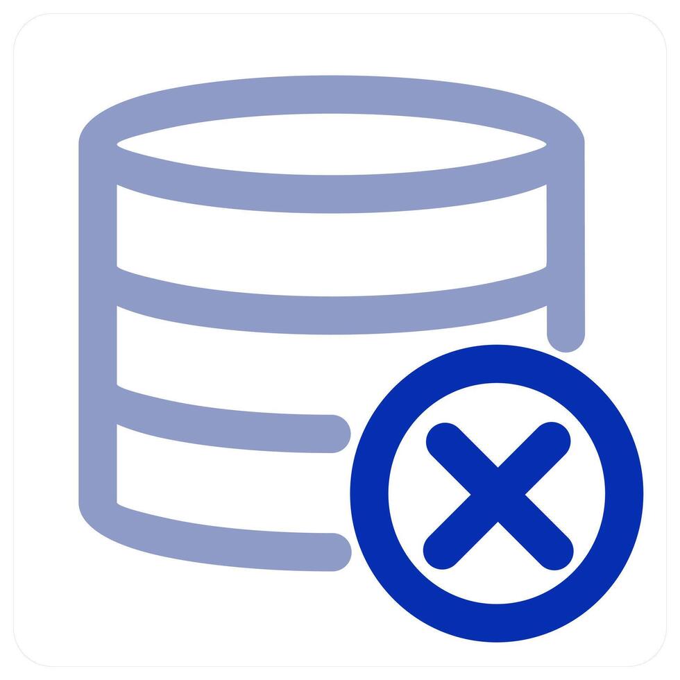 Remove Server icon concept vector