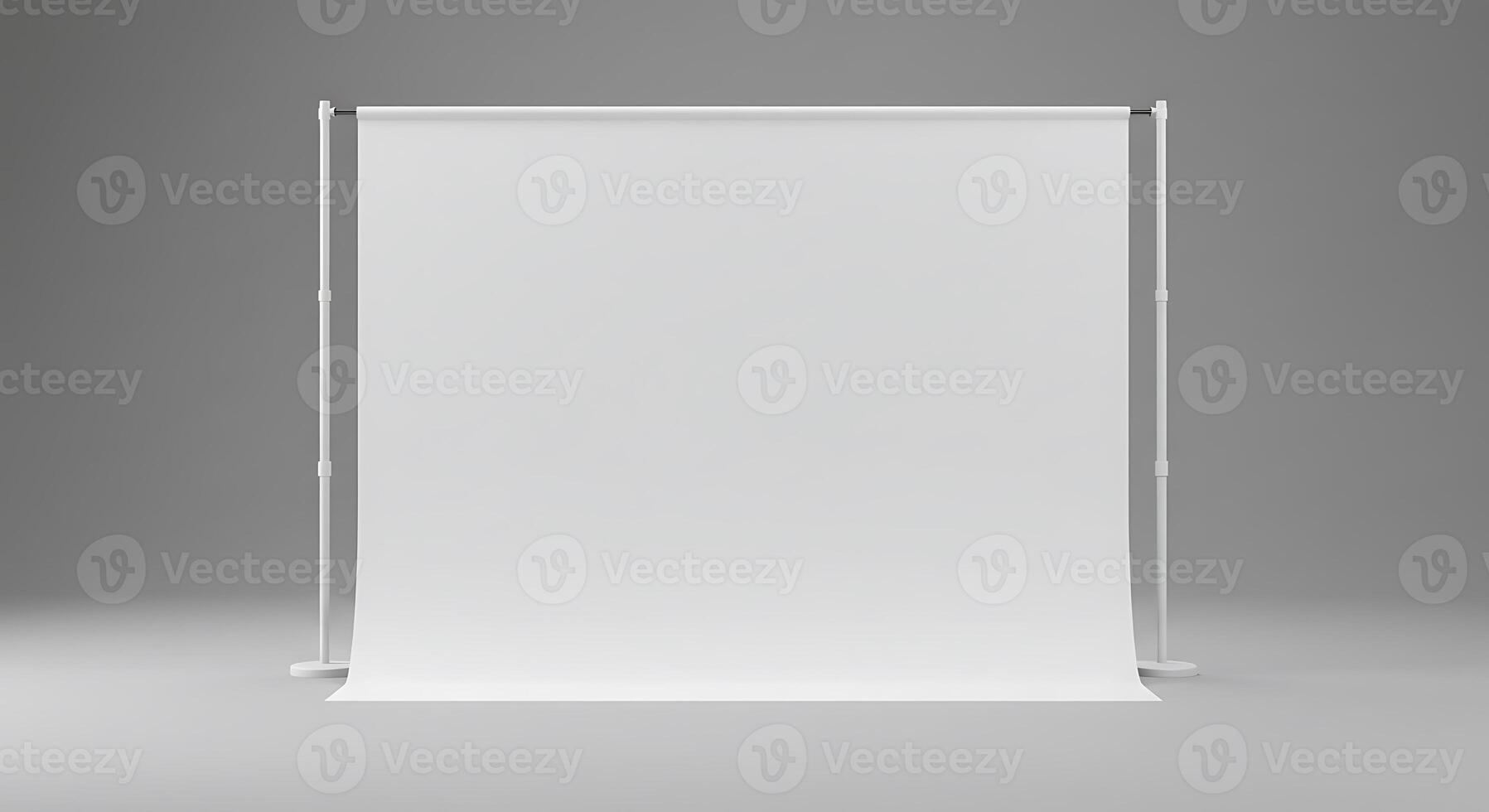 Blank Backdrop Setup in Studio for Product Photography and Videography photo