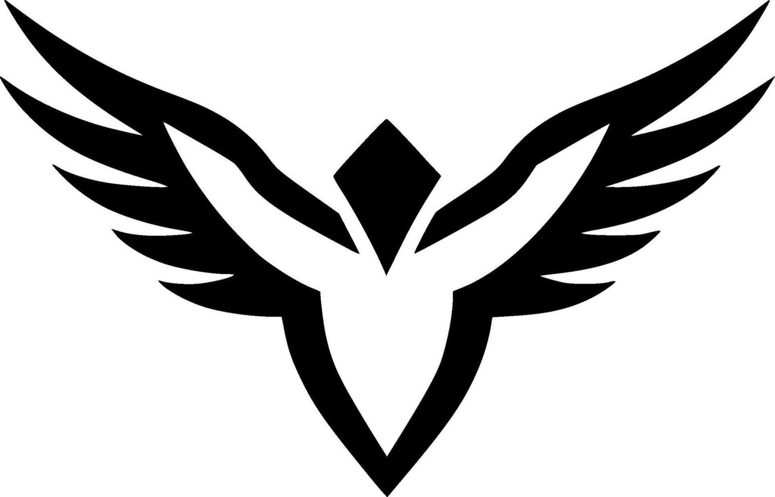 Premium Black and White Petrel Icon - High-Quality Illustration for T-Shirts, Mugs, and More - Perfect for Nature Lovers and Bird Enthusiasts vector