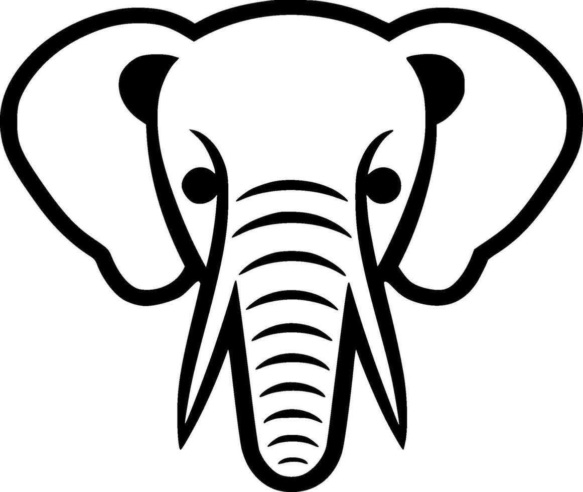 Premium Quality Elephant Design T-Shirt or Mug - Unique, Stylish, and Perfect for Animal Lovers and Nature Enthusiasts Minimalist and Simple Silhouette - illustration vector