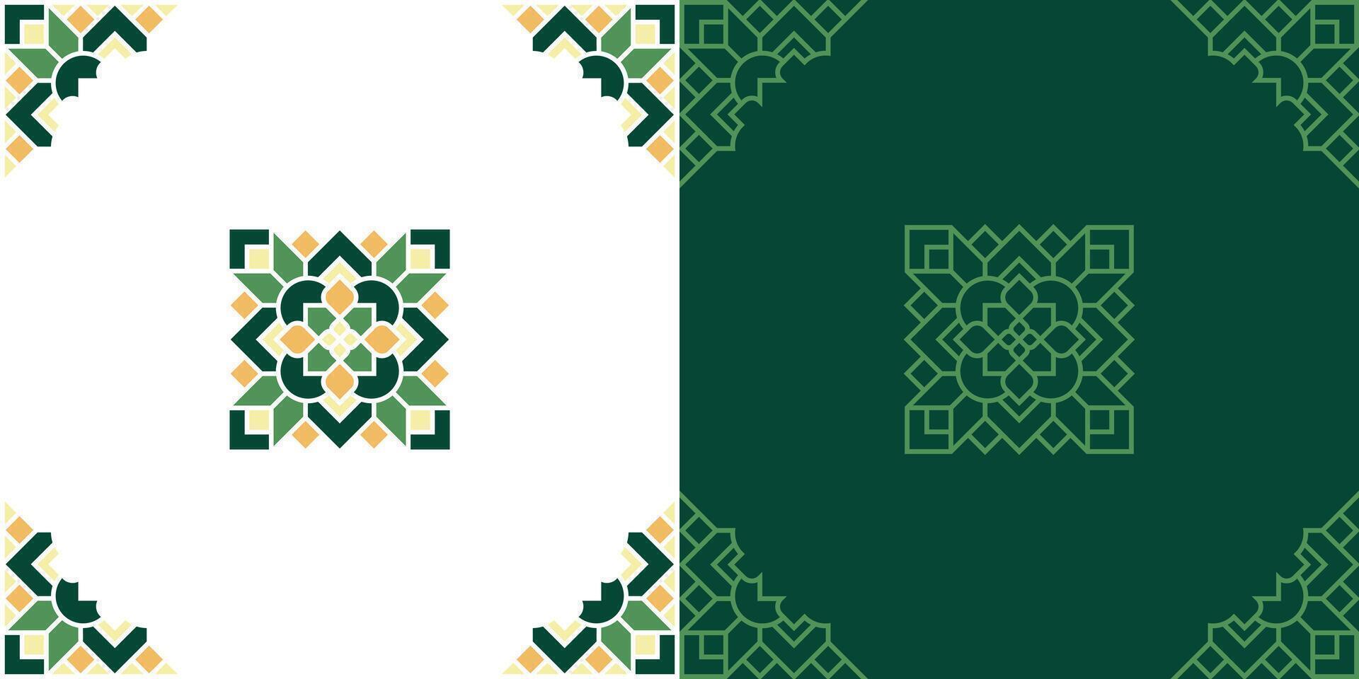 Oriental Geometric Mandala Ornament for Pattern or Motif vector