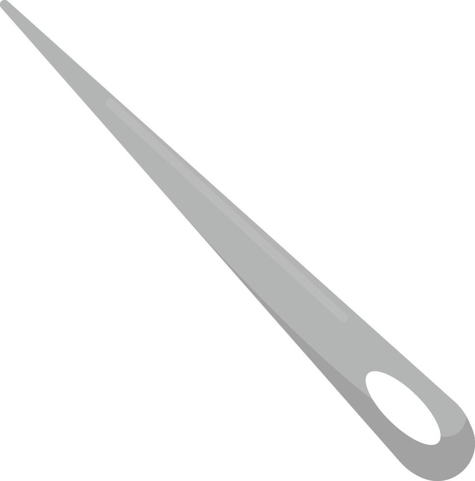 Long Tailoring Needle vector