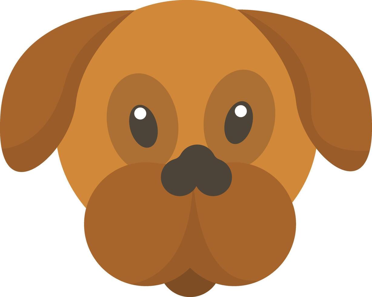 Puppy Face Illustration vector