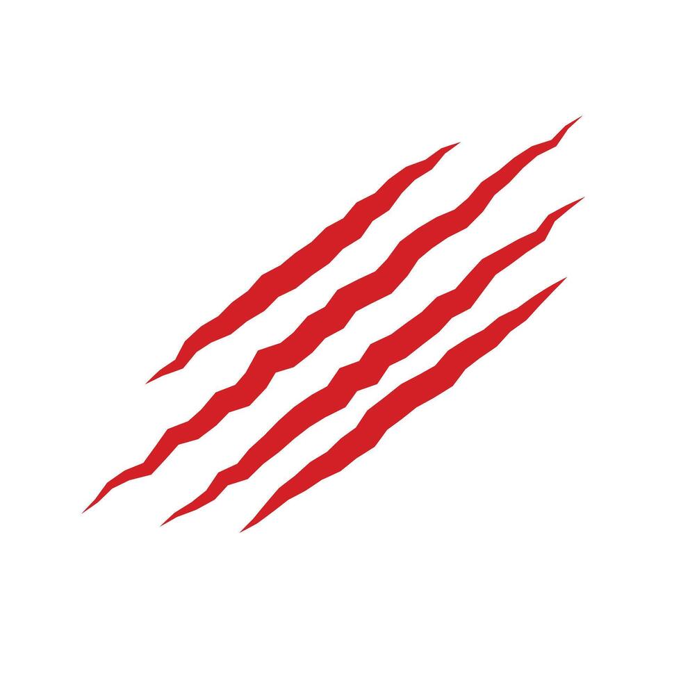 a red stripe on a white background vector