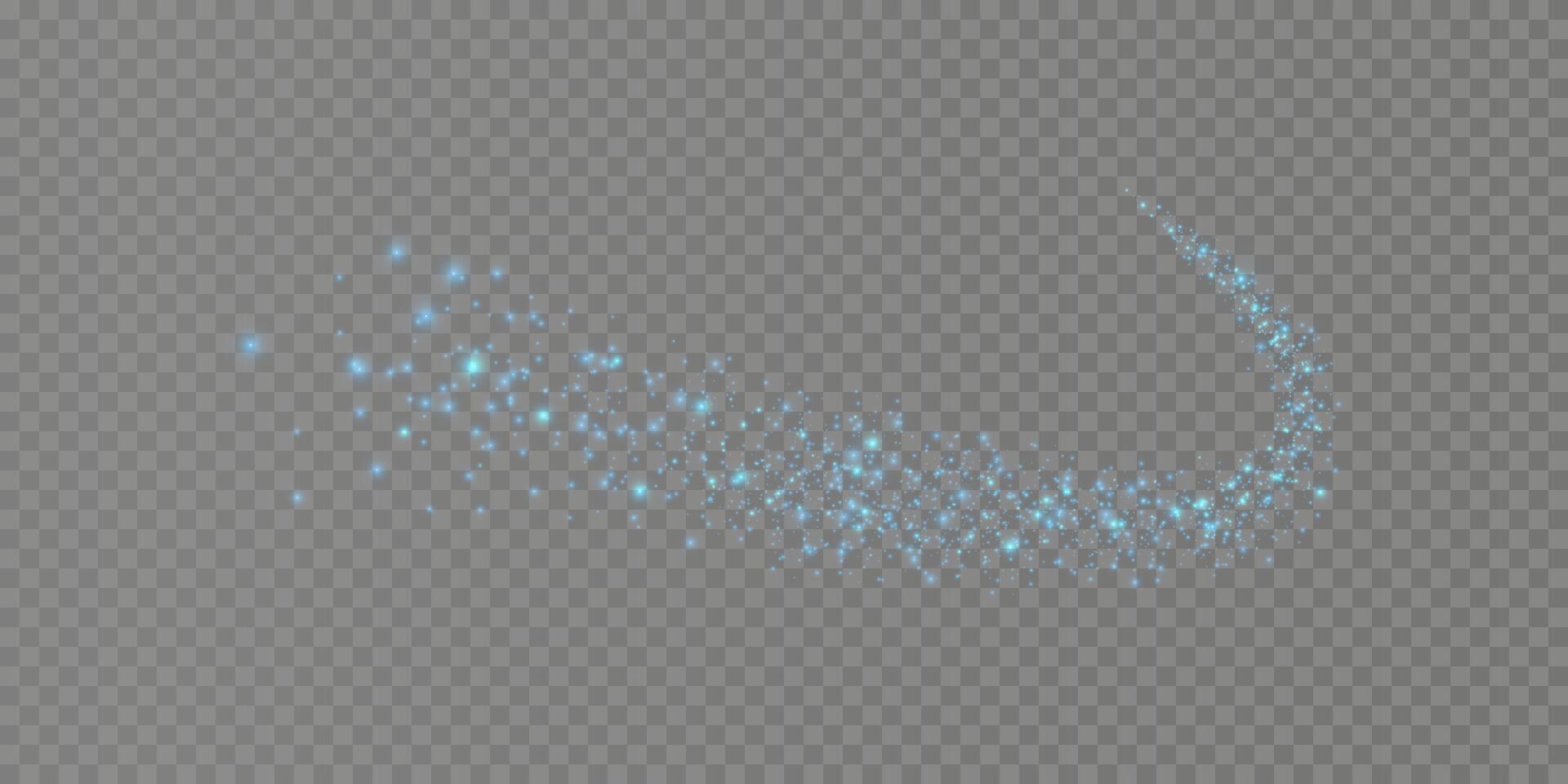 A Shimmering Sparkle Trail filled with Beautiful Light Particles Creating a Magical Atmosphere vector