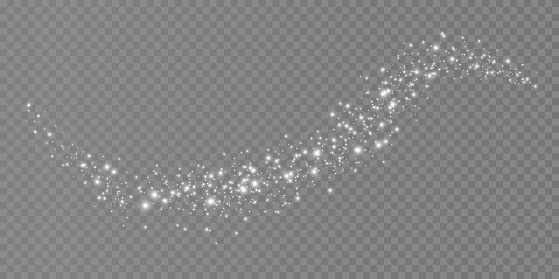 Experience the Magical Glittering Sparkle Effect vector
