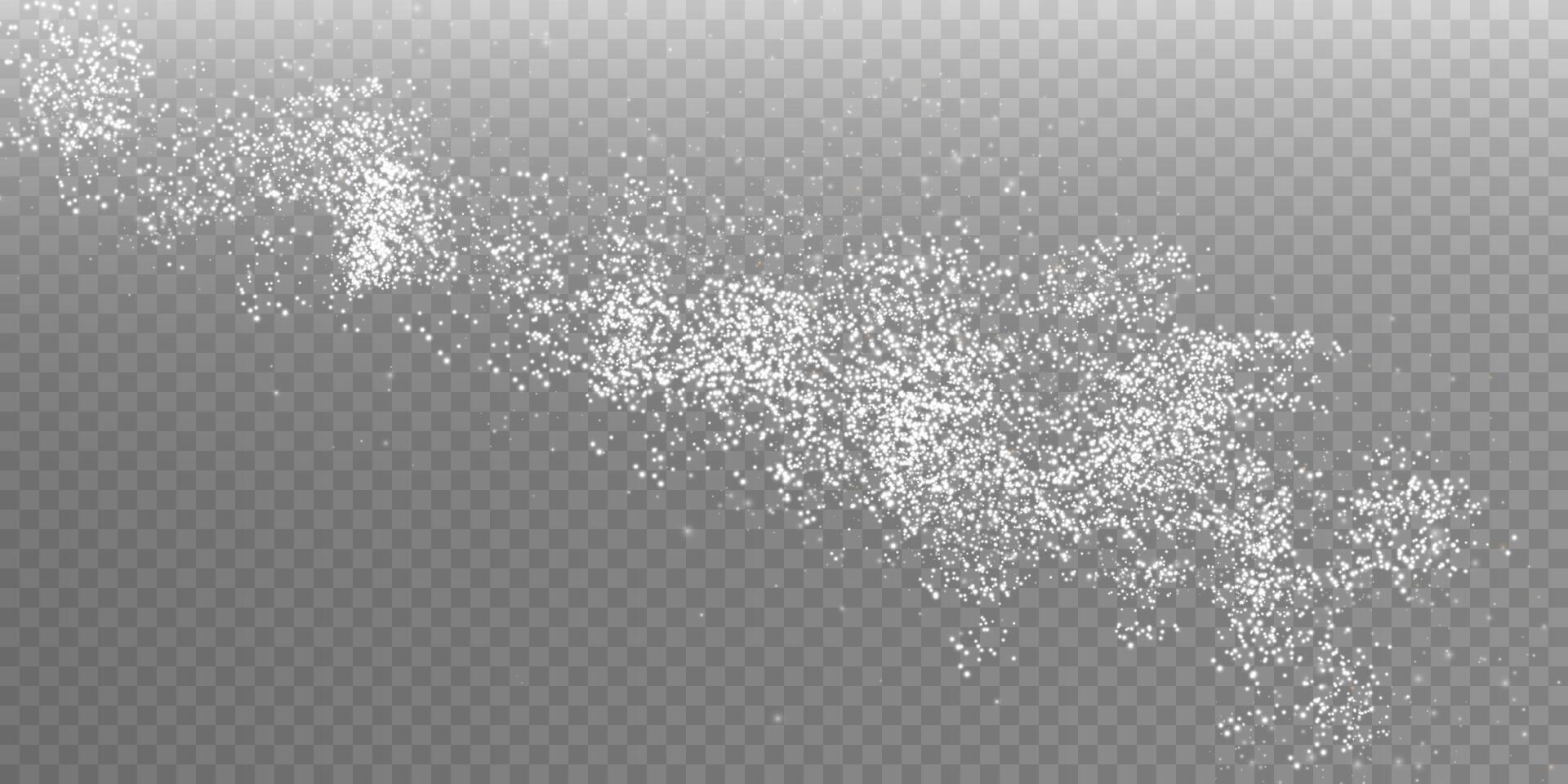 The Scattering of Sugar Crystals adds an exquisite touch to culinary creations, perfect for festive celebrations and elegant dining. vector